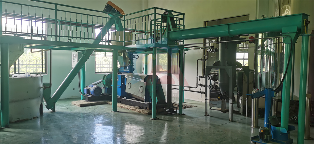 宏德客戶案例：安徽桐城5TPD茶籽油壓榨精煉生產(chǎn)線安裝完成